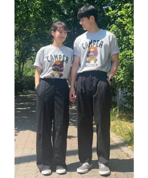 CREAM SODA LAB(クリームソーダラボ)の「キャンピングクラブ 半袖Tシャツ グレー(Tシャツ/カットソー・メンズ・その他・XX-LARGE/X-LARGE/MEDIUM/LARGE)」の9枚目の写真