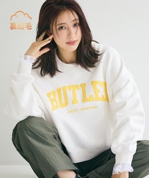 オーバーサイズ英字ロゴトレーナー トレーナー スウェット」に該当する