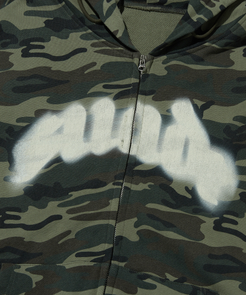 suade（スエード）の「FIRE SUADE HOOD ZIP UP [CAMO]（パーカー・レディース・その他・MEDIUM/LARGE/X-LARGE）」の4枚目の写真