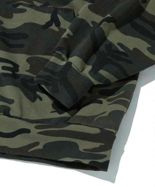 suade（スエード）の「FIRE SUADE HOOD ZIP UP [CAMO]（パーカー・レディース・その他・MEDIUM/LARGE/X-LARGE）」の5枚目の写真