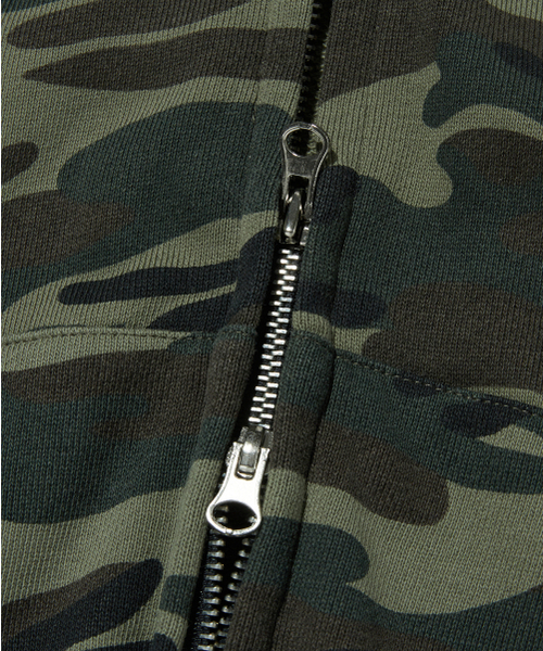 suade（スエード）の「FIRE SUADE HOOD ZIP UP [CAMO]（パーカー・レディース・その他・MEDIUM/LARGE/X-LARGE）」の6枚目の写真