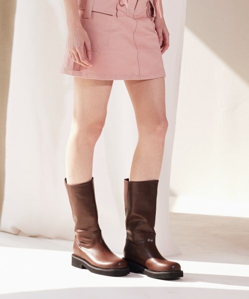 CESTI(セスティ)の「ベーシックライトソールハーフブーツ(ブラウン)(ブーツ・レディース・ブラウン・25cm/22.5cm/23cm/23.5cm/24cm/24.5cm)」の6枚目の写真