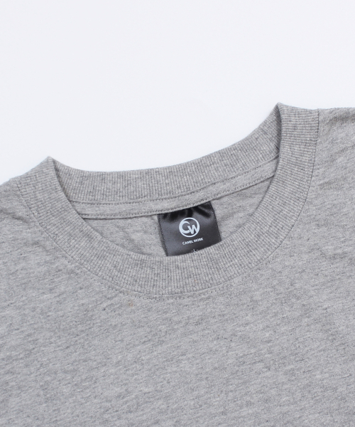 CAMEL WORK(キャメルワーク)の「2人77半袖Tシャツ(グレー)(Tシャツ/カットソー・メンズ・その他・MEDIUM/LARGE/X-LARGE)」の5枚目の写真