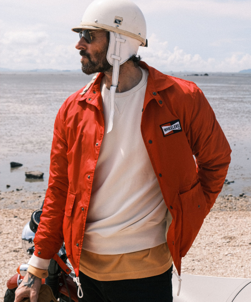 VDR（ブイディアール）の「SPARK COIL JACKET [Chili]（ナイロンジャケット・メンズ・その他・MEDIUM/LARGE/X-LARGE）」の7枚目の写真