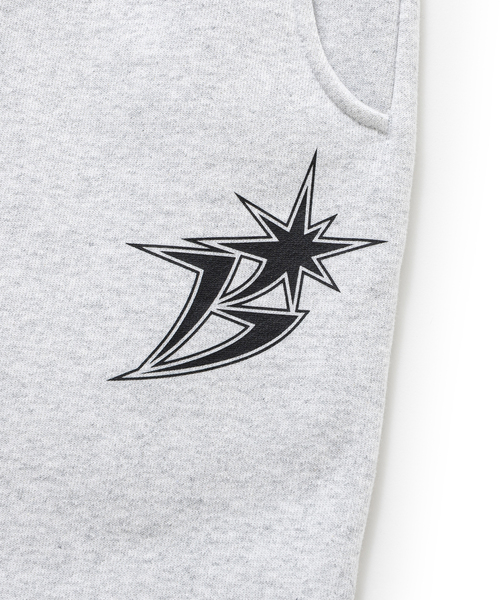 BOTT（ボット）の「BoTT / ボット B Logo Sweatpant（スウェットパンツ・メンズ・ライトグレー・LARGE/MEDIUM）」の3枚目の写真