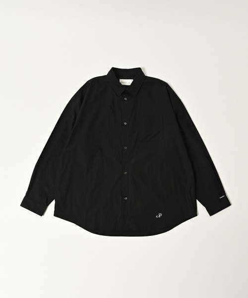 ADAM PATEK(アダムパテック)の「【ADAMPATEK/アダムパテック】James Fabric typewriter shirt タイプライターシャツ(シャツ/ブラウス・メンズ・ベージュ/ブラック/ホワイト・1/2)」の3枚目の写真
