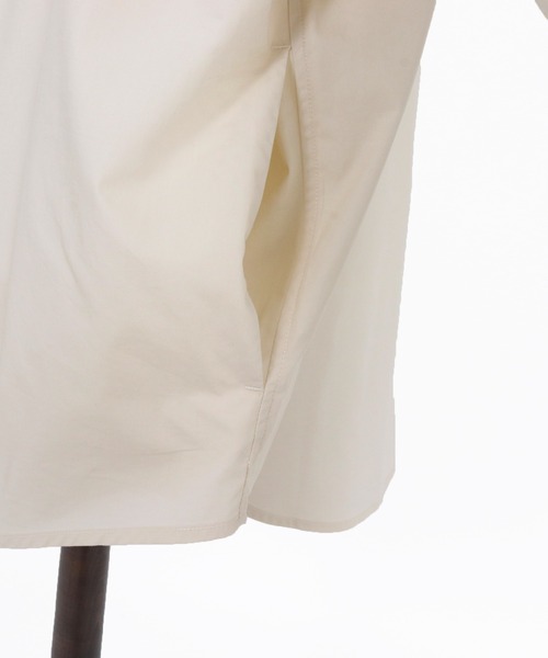 ADAM PATEK(アダムパテック)の「【ADAMPATEK/アダムパテック】James Fabric typewriter shirt タイプライターシャツ(シャツ/ブラウス・メンズ・ベージュ/ブラック/ホワイト・1/2)」の8枚目の写真
