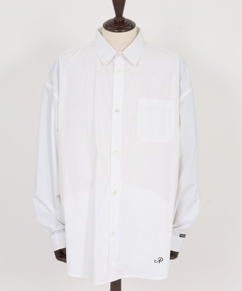 ADAM PATEK(アダムパテック)の「【ADAMPATEK/アダムパテック】James Fabric typewriter shirt タイプライターシャツ(シャツ/ブラウス・メンズ・ベージュ/ブラック/ホワイト・1/2)」の16枚目の写真