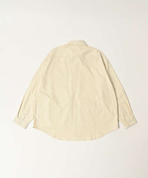 ADAM PATEK(アダムパテック)の「【ADAMPATEK/アダムパテック】James Fabric typewriter shirt タイプライターシャツ(シャツ/ブラウス・メンズ・ベージュ/ブラック/ホワイト・1/2)」の6枚目の写真