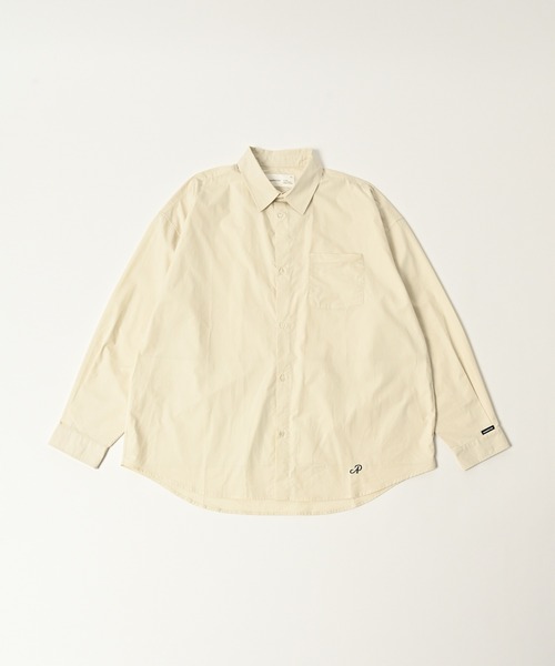ADAM PATEK(アダムパテック)の「【ADAMPATEK/アダムパテック】James Fabric typewriter shirt タイプライターシャツ(シャツ/ブラウス・メンズ・ベージュ/ブラック/ホワイト・1/2)」の5枚目の写真