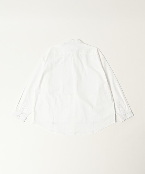 ADAM PATEK(アダムパテック)の「【ADAMPATEK/アダムパテック】James Fabric typewriter shirt タイプライターシャツ(シャツ/ブラウス・メンズ・ベージュ/ブラック/ホワイト・1/2)」の4枚目の写真