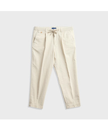 BEBUMS（ビバムス）の「ガーメントダイバンディングパンツ（アイボリー）（その他パンツ）」