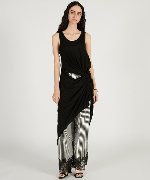 PRANK PROJECT（プランクプロジェクト）の「【2026Spring Pre-Order】コットンキュプラパジャマパンツ / Cotton Cupro Pajama Pants（その他パンツ・レディース・ダークブラック/ブラック/ブラウン・36/38）」の19枚目の写真