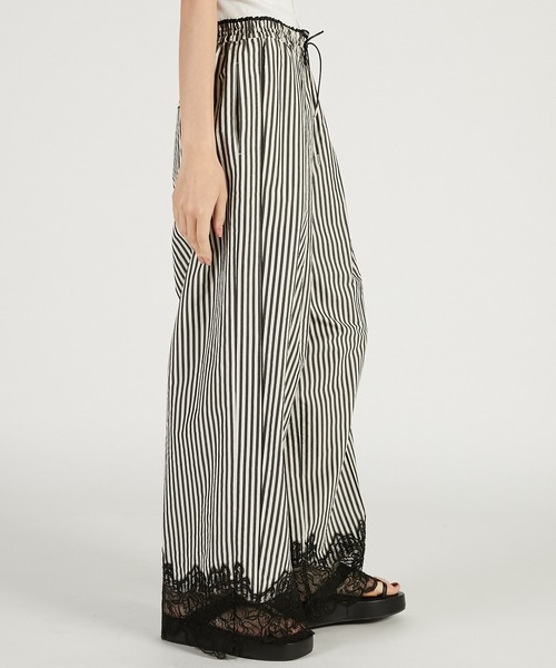 PRANK PROJECT（プランクプロジェクト）の「【2026Spring Pre-Order】コットンキュプラパジャマパンツ / Cotton Cupro Pajama Pants（その他パンツ・レディース・ダークブラック/ブラック/ブラウン・36/38）」の5枚目の写真