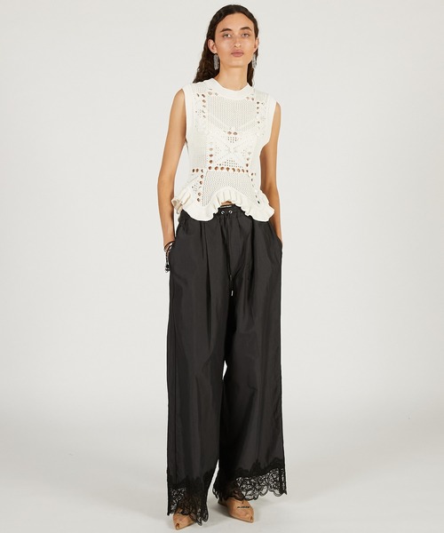 PRANK PROJECT（プランクプロジェクト）の「【2026Spring Pre-Order】コットンキュプラパジャマパンツ / Cotton Cupro Pajama Pants（その他パンツ・レディース・ダークブラック/ブラック/ブラウン・36/38）」の20枚目の写真