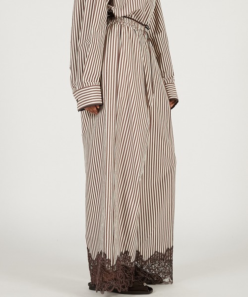 PRANK PROJECT（プランクプロジェクト）の「【2026Spring Pre-Order】コットンキュプラパジャマパンツ / Cotton Cupro Pajama Pants（その他パンツ・レディース・ダークブラック/ブラック/ブラウン・36/38）」の10枚目の写真