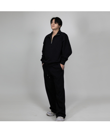 AKIA（アキア）の「Wide Sweatpants - Essential Collection [Black]（スウェットパンツ）」