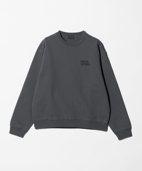 green label relaxing（グリーンレーベルリラクシング）の「EGON SCHIELE クルーネック スウェット（スウェット・メンズ・ダークグレー/ホワイト/ワイン・XL/L/M）」の11枚目の写真