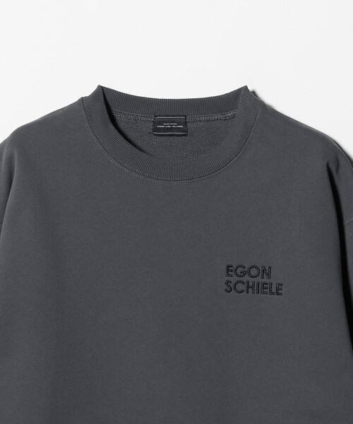 green label relaxing（グリーンレーベルリラクシング）の「EGON SCHIELE クルーネック スウェット（スウェット・メンズ・ダークグレー/ホワイト/ワイン・XL/L/M）」の13枚目の写真