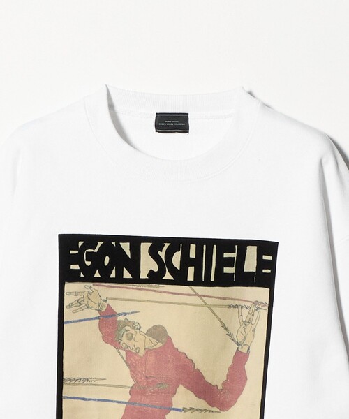 green label relaxing（グリーンレーベルリラクシング）の「EGON SCHIELE クルーネック スウェット（スウェット・メンズ・ダークグレー/ホワイト/ワイン・XL/L/M）」の21枚目の写真