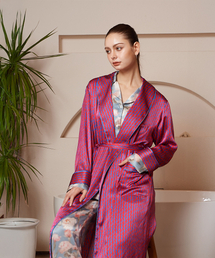 2DREAMERS（2ドリーマーズ）の「[SILK] Sapphire Wave Red Silk Saturn Robe（ルームウェア/パジャマ・メンズ）」