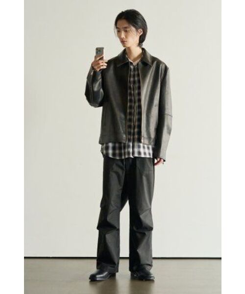 ROTEMBER（ローテンバー）の「フレンチオンブレチェックシャツ[ブラック]（シャツ/ブラウス・メンズ・その他・X-LARGE）」の5枚目の写真