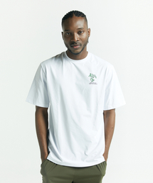 AINIFFON（アインイプオン）の「AIO Graphic Semi-Short Sleeve White（Tシャツ/カットソー）」
