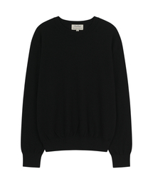BELLIEF（ベリーフ）の「Essential Wool Comfort Crewneck Knit (BLACK)（ニット/セーター）」