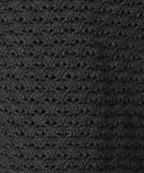 green label relaxing（グリーンレーベルリラクシング）の「メッシュ ニット 2WAY プルオーバー ウォッシャブル（ニット/セーター・レディース・ナチュラル/ダークグレー/ライム/ピンク・FREE）」の8枚目の写真