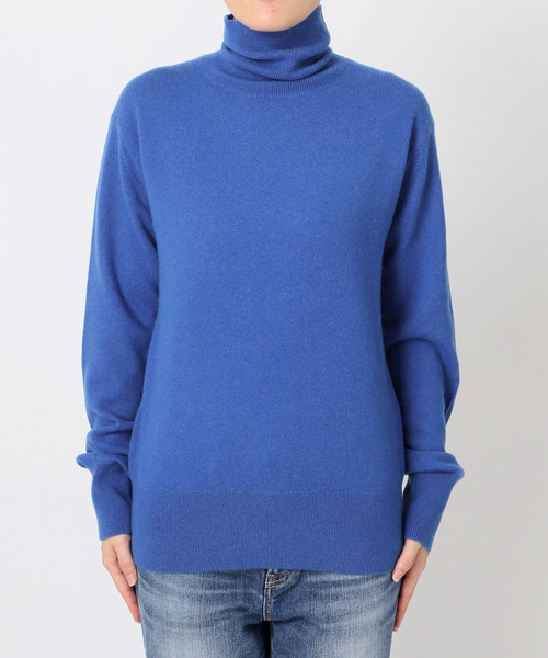セール】カシミヤタートルニットプルオーバー（ニット/セーター