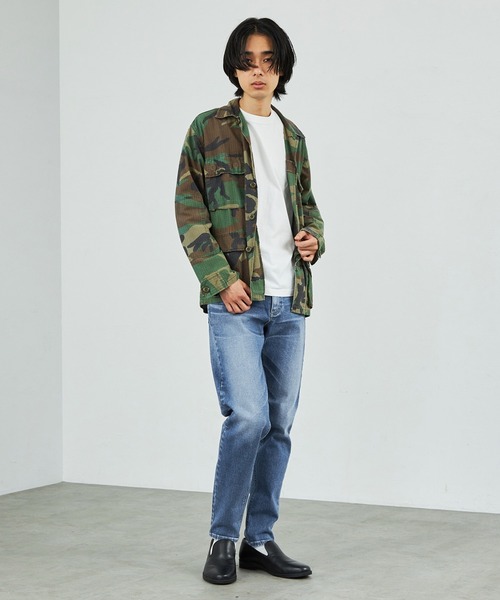 Lee(リー)の「【ハイパワーストレッチ】Lee LASTIC テーパードスキニーデニムパンツ(デニムパンツ・メンズ・ブルー・X-SMALL/SMALL/MEDIUM/LARGE/X-LARGE)」の5枚目の写真