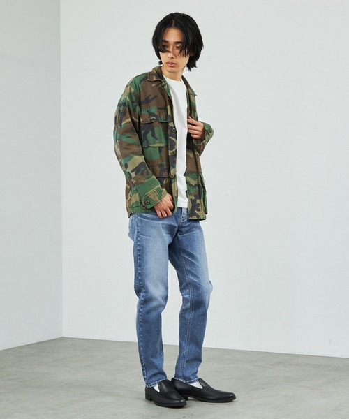 Lee(リー)の「【ハイパワーストレッチ】Lee LASTIC テーパードスキニーデニムパンツ(デニムパンツ・メンズ・ブルー・X-SMALL/SMALL/MEDIUM/LARGE/X-LARGE)」の6枚目の写真