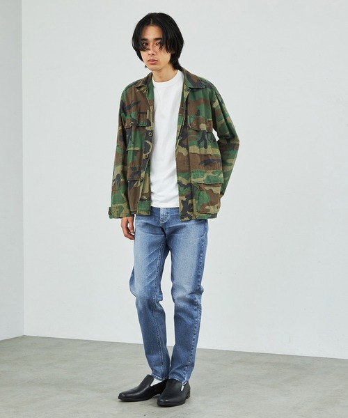 Lee(リー)の「【ハイパワーストレッチ】Lee LASTIC テーパードスキニーデニムパンツ(デニムパンツ・メンズ・ブルー・X-SMALL/SMALL/MEDIUM/LARGE/X-LARGE)」の7枚目の写真