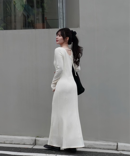 cut dobby long onepiece（カットドビーロングワンピース