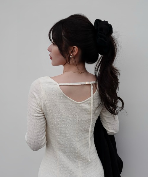 cut dobby long onepiece（カットドビーロングワンピース