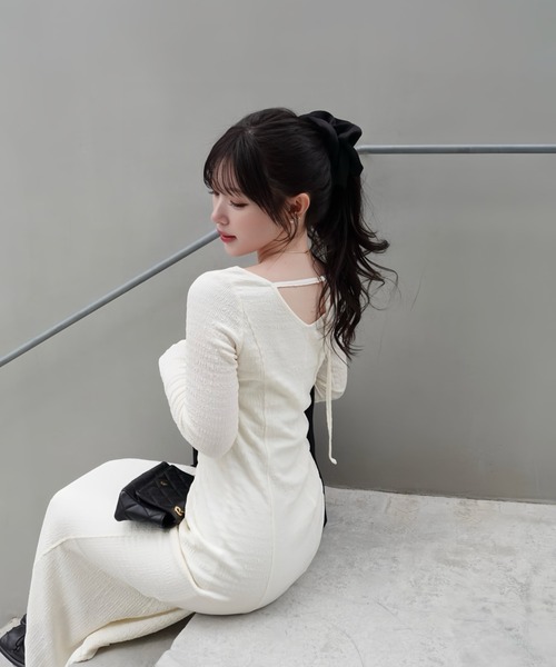 cut dobby long onepiece（カットドビーロングワンピース
