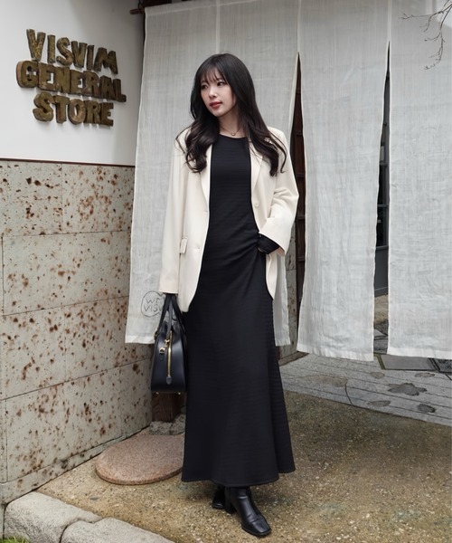 cut dobby long onepiece（カットドビーロングワンピース