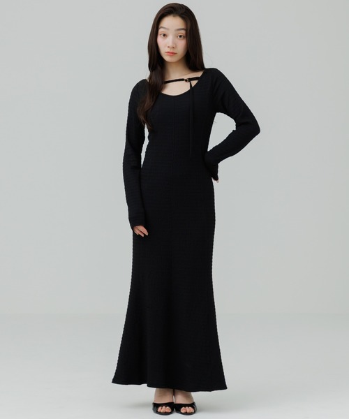 cut dobby long onepiece（カットドビーロングワンピース