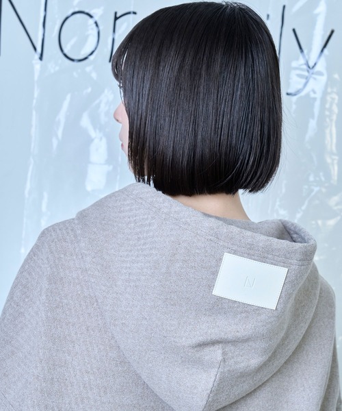 Nora Lily(ノラリリー)の「【Nora Lily】Wooly Hoodie(パーカー・メンズ・チャコールグレー/ブラック/アイボリー・FREE)」の7枚目の写真