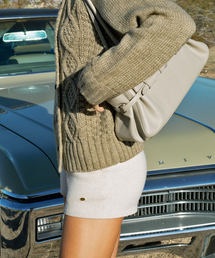 FOLNUA（フォルニュア）の「NOA KNIT SHORT PANTS [OATMEAL]（その他パンツ）」