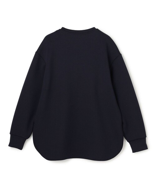 UNFILO(アンフィーロ)の「BEAUTY FORM JERSEY 刺繍ロゴ プルオーバー(スウェット・レディース・ベージュ系1/ライトグレー系1/ネイビー系1・SMALL/MEDIUM)」の12枚目の写真