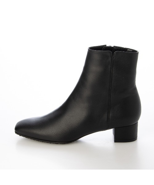 Riz raffinee（リズラフィーネ）の「【レイン対応】スクエアトゥショートブーツ（ブーツ・レディース・ブラック/デザートカモ・22.5cm/23cm/23.5cm/24cm/24.5cm）」の7枚目の写真