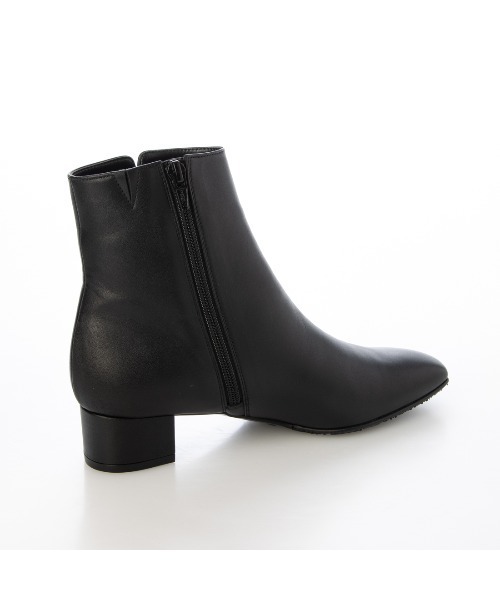 Riz raffinee（リズラフィーネ）の「【レイン対応】スクエアトゥショートブーツ（ブーツ・レディース・ブラック/デザートカモ・22.5cm/23cm/23.5cm/24cm/24.5cm）」の8枚目の写真