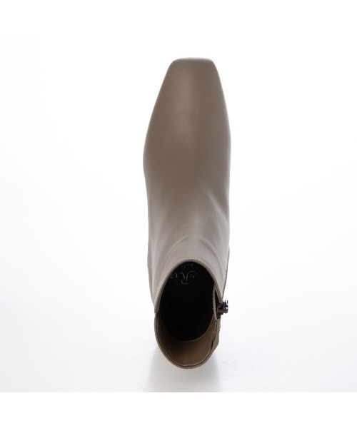Riz raffinee（リズラフィーネ）の「【レイン対応】スクエアトゥショートブーツ（ブーツ・レディース・ブラック/デザートカモ・22.5cm/23cm/23.5cm/24cm/24.5cm）」の3枚目の写真