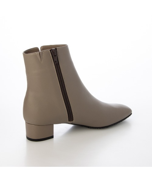 Riz raffinee（リズラフィーネ）の「【レイン対応】スクエアトゥショートブーツ（ブーツ・レディース・ブラック/デザートカモ・22.5cm/23cm/23.5cm/24cm/24.5cm）」の6枚目の写真