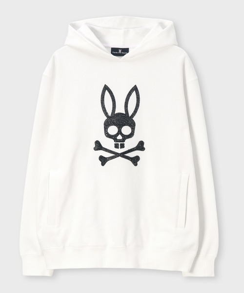 Psycho Bunny(サイコバニー)の「スパンコールバニー パーカ(パーカー・メンズ・ブラック/ホワイト・MEDIUM/SMALL/X-LARGE/LARGE)」の11枚目の写真