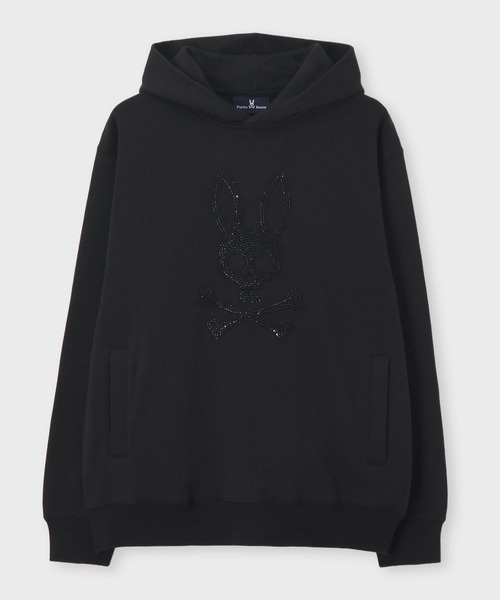 Psycho Bunny(サイコバニー)の「スパンコールバニー パーカ(パーカー・メンズ・ブラック/ホワイト・MEDIUM/SMALL/X-LARGE/LARGE)」の15枚目の写真