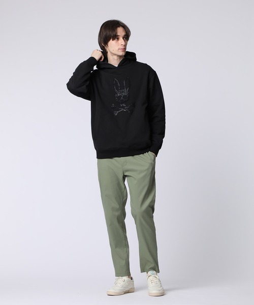 Psycho Bunny(サイコバニー)の「スパンコールバニー パーカ(パーカー・メンズ・ブラック/ホワイト・MEDIUM/SMALL/X-LARGE/LARGE)」の14枚目の写真