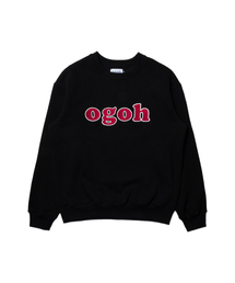 DAMP（ドントアスクマイプラン）の「OGOH シグネチャーロゴ スウェットシャツ ブラック（スウェット）」