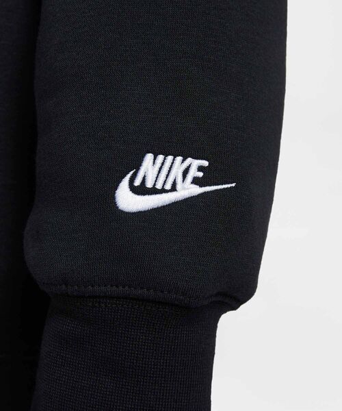 NIKE(ナイキ)の「ナイキ スポーツウェア クラブ メンズ フリース クルーネック スウェットシャツ / Nike Sportswear Club Men's Fleece Crew-Neck Sweatshirt IF0680-010 Black(スウェット・メンズ・ブラック・M/L/S/2XL/XL)」の6枚目の写真
